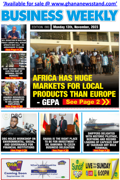 Business Weekly, Monday 13th, November 2023