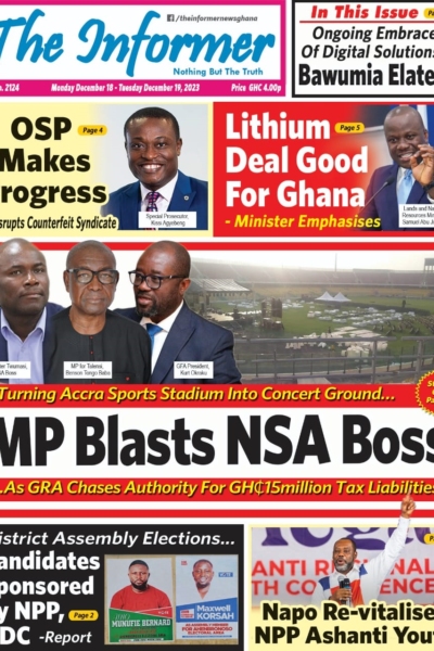 Informer, Monday, December 18, 2023