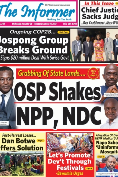Informer, Wednesday, December 6, 2023