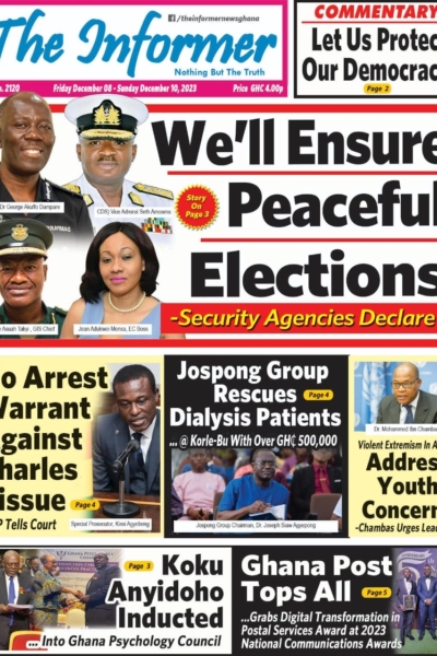 Informer, Friday, December 8th, 2023