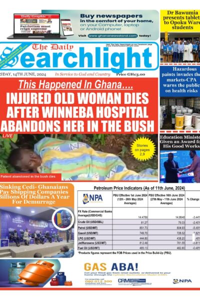 Daily Searchlight, Friday, JUNE 14, 2024 Printed Version