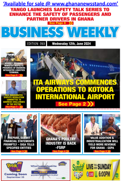 Business Weekly, Wednesday, 12th June, 2024
