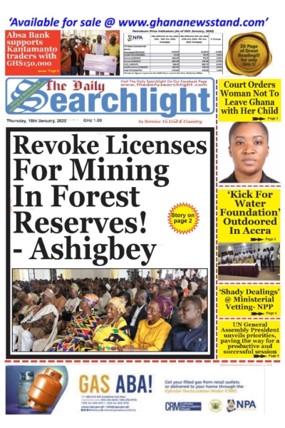 Daily Searchlight, Thursday, January 16, 2025