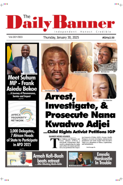 Daily Banner, Thursday, January 30, 2025