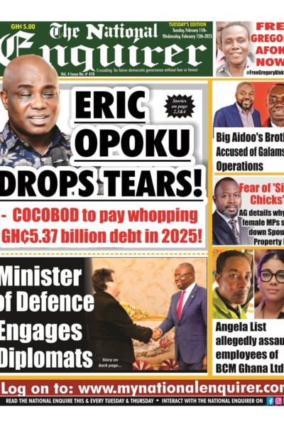 National Enquirer, Tuesday, 11th February, 2025