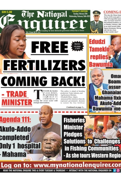 National Enquirer, Tuesday, February 25, 2025