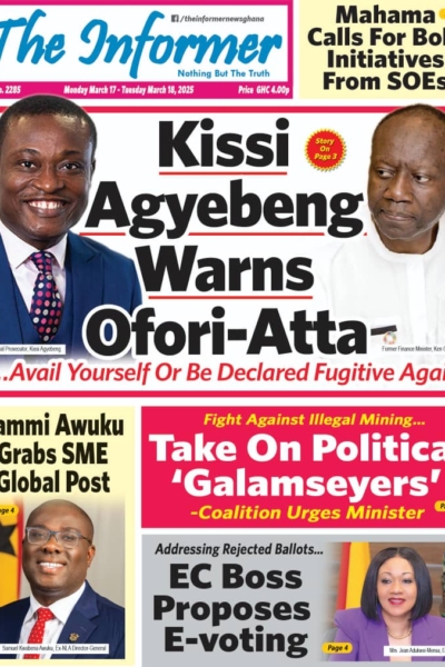Informer, Monday, 17th March, 2025