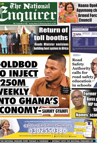 National Enquirer, Tuesday, March 25, 2025