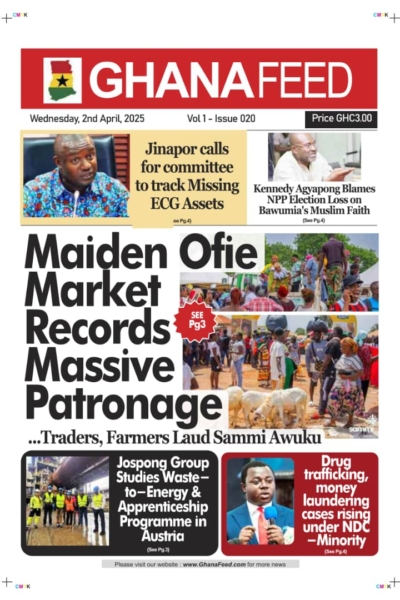 Ghana Feed, Wednesday, 2nd April, 2025