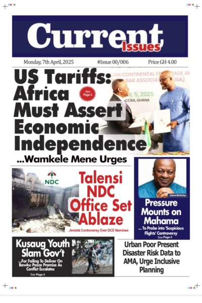 Current Issues, Monday, April 7, 2025
