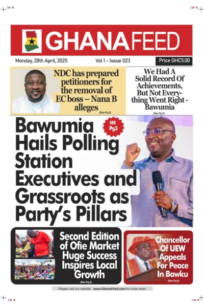 Ghana Feed, Monday, April 28, 2025