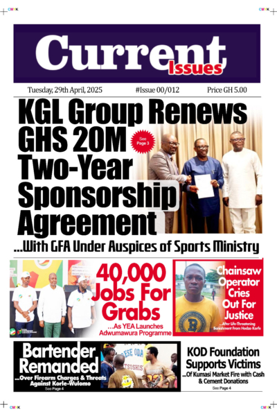 Current Issues, Tuesday, April 29, 2025
