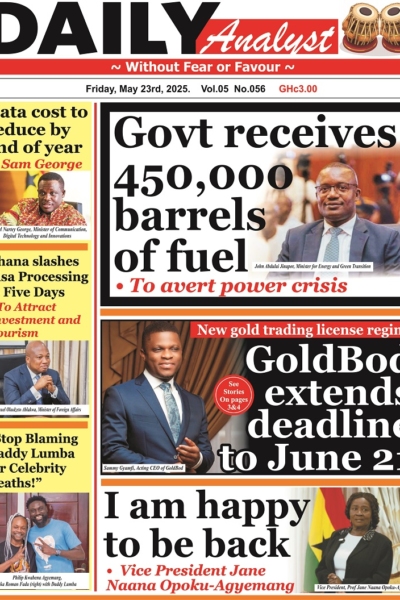 Daily Analyst, Friday, 23rd May, 2025