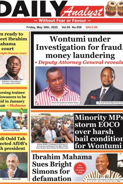 Daily Analyst, Friday, 30th May, 2025