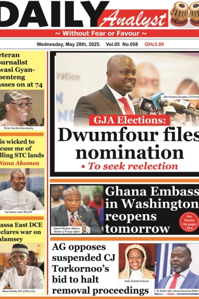 Daily Analyst, Wednesday, 28th May, 2025