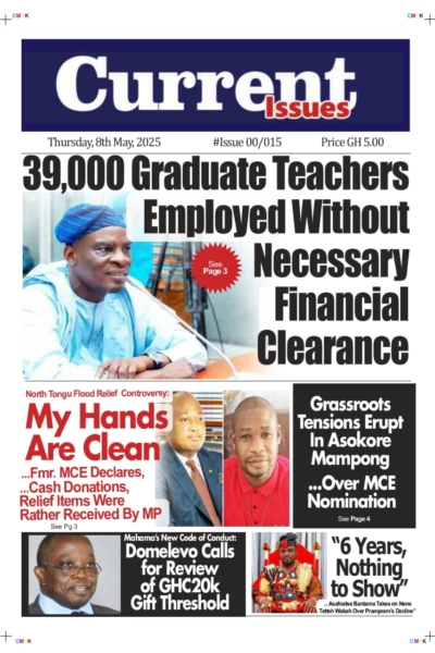 Current Issues, Thursday, May 8, 2025
