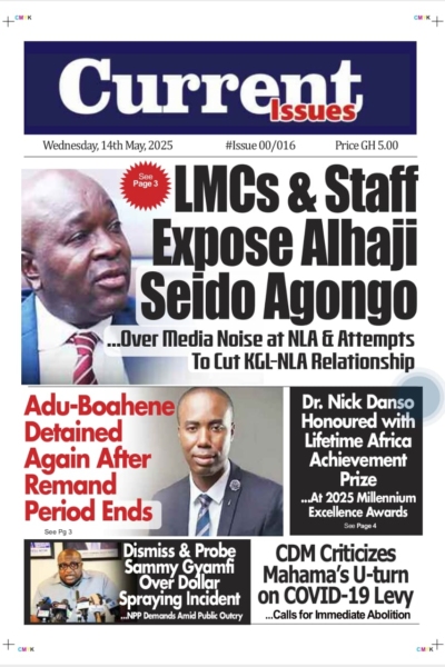 Current Issues, Wednesday, March 14, 2025