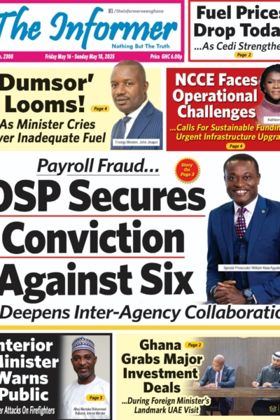 Informer, Friday, May 16, 2025