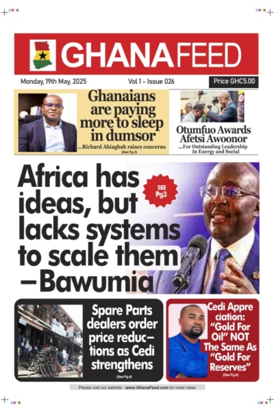 Ghana Feed, Monday, 19th May, 2025