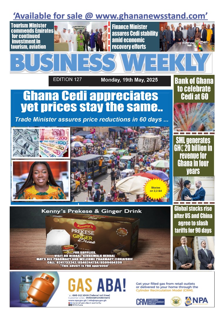 Business Weekly, Monday, 19 May, 2025