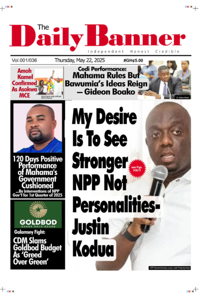 Daily Banner, Thursday, May 22, 2025