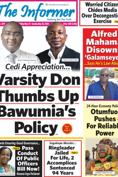 Informer, Friday, May 23rd, 2025