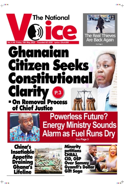 National Voice, Friday, May 16, 2025