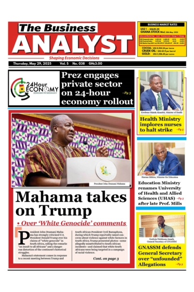 Business Analyst, Thursday, May 29, 2025