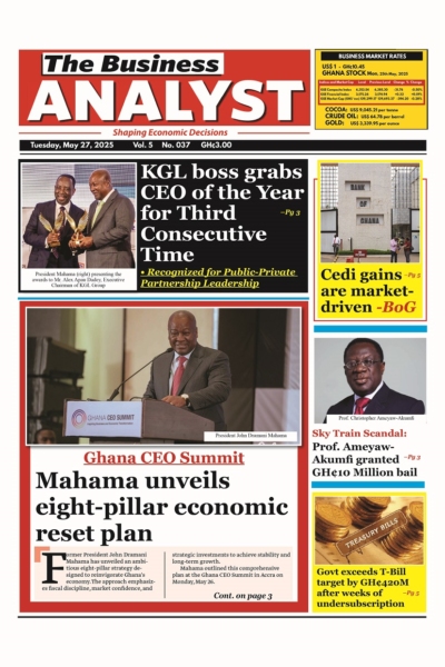 Business Analyst, Tuesday, May 27, 2025