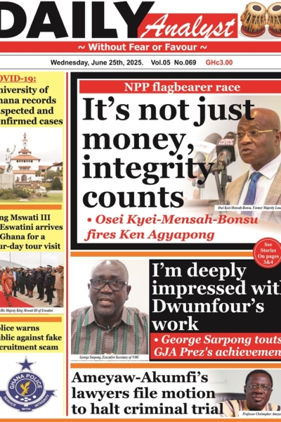 Daily Analyst, Wednesday, 25th June, 2025