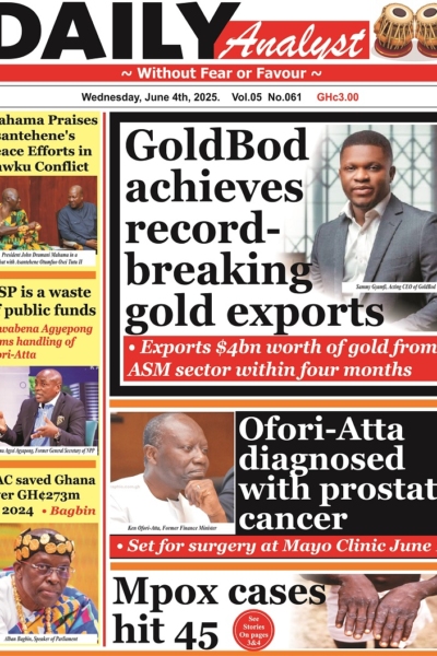 Daily Analyst, Wednesday, 4th June, 2025