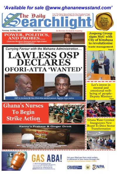 Daily Searchlight, Tuesday, June 3, 2025