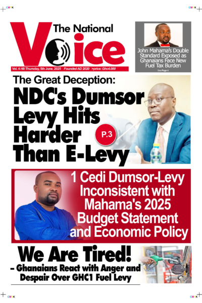National Voice, Thursday, June 5, 2025