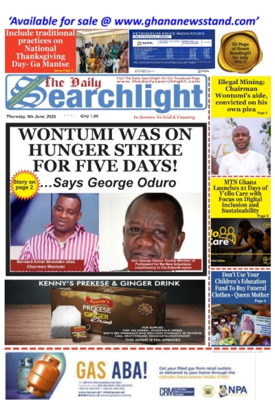 Daily Searchlight, Thursday, June 5, 2025