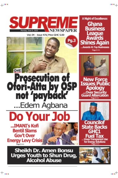 Supreme, Monday, June 9, 2025