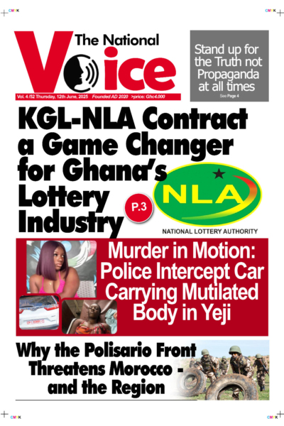 National Voice, Thursday, June 12, 2025