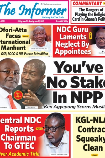 Informer, Friday, June 13, 2025