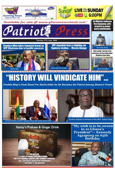 Patriot Press, Tuesday, June 17, 2025