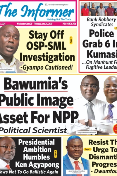 Informer, Wednesday, 25th June, 2025
