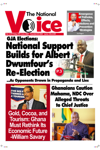 National Voice, Friday, June 27, 2025