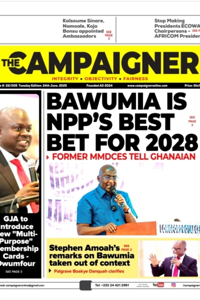 CAMPAIGNER, Tuesday, June 24, 2025