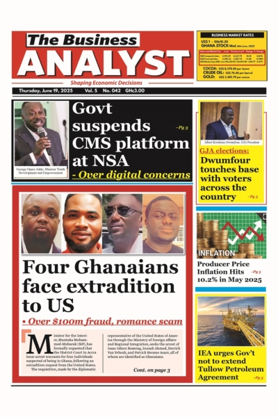 Business Analyst, Thursday, June 19, 2025