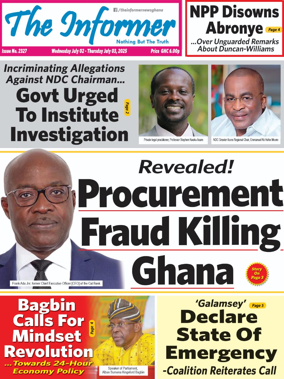 Informer, Wednesday, 2nd July, 2025