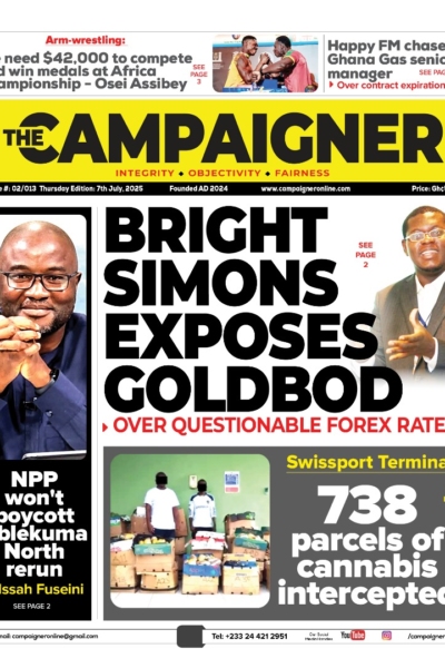 CAMPAIGNER, Monday, July 7, 2025