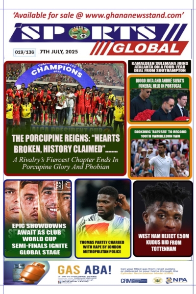 Sports Global, Monday, July 7, 2025
