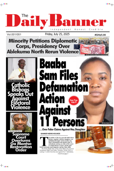 Daily Banner, Friday, 25th July, 2025