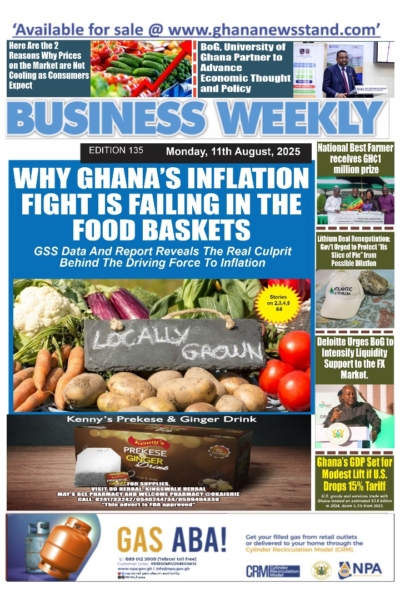 Business Weekly, Monday, 11th August, 2025