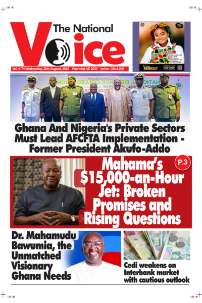 National Voice, Wednesday, August 20, 2025