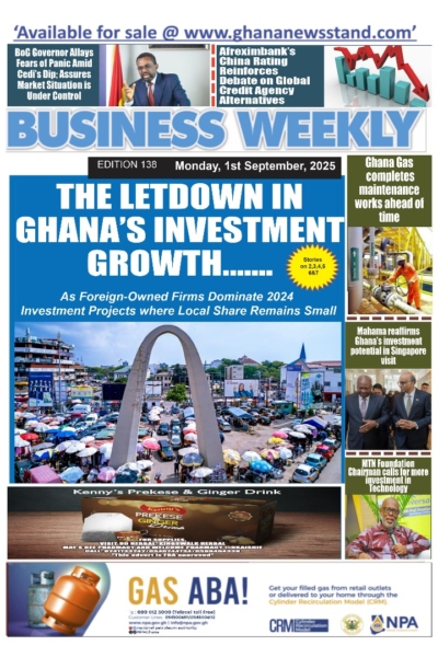 Business Weekly, Monday, September 1st, 2025