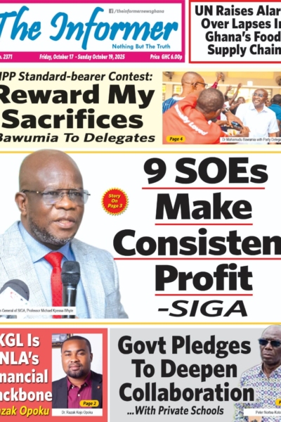 Informer, Friday, October 17th, 2025